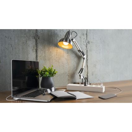 Osram - Multipresa SMART+ 4 prese tipo F + 2x USB-A + 2x USB-C con Wi-Fi