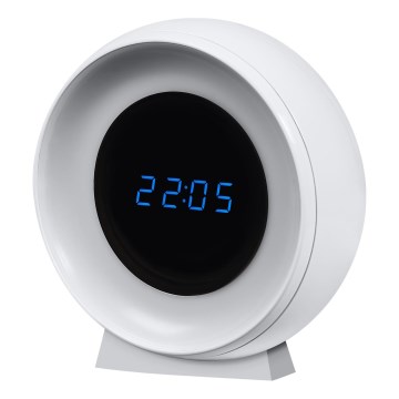 Osram - Orologio digitale LED con retroilluminazione NIGHTLUX LED/0,3W/5V 1000mAh 3000/4000/6500K bianco