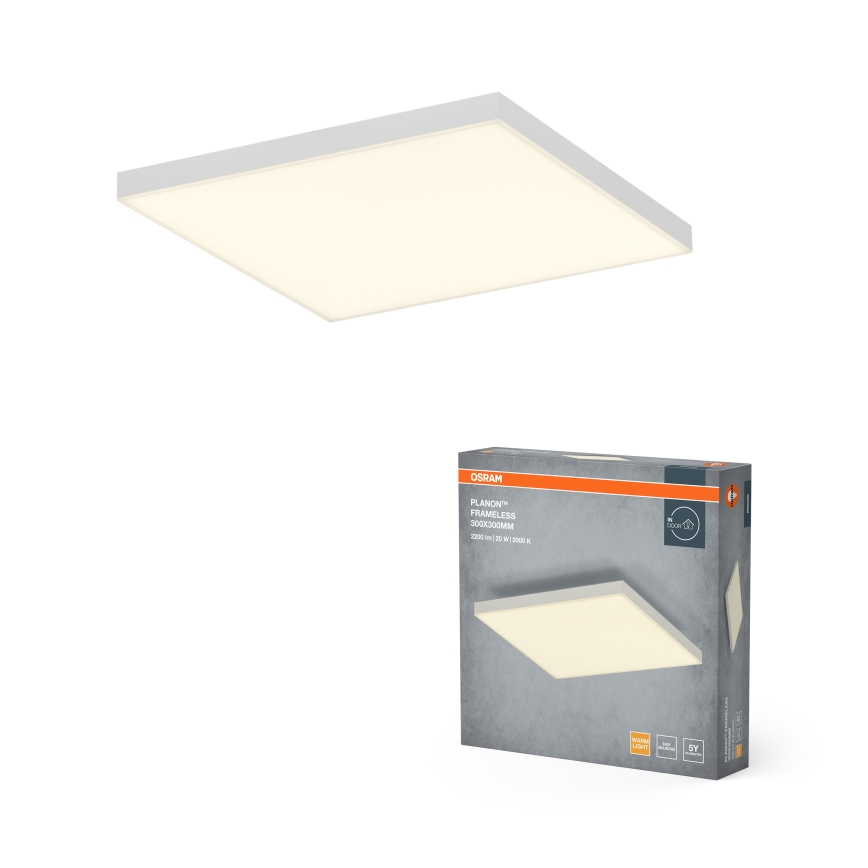 Osram - Pannello LED a montaggio superficiale PLANON LED/20W/230V 3000K 30x30 cm bianco