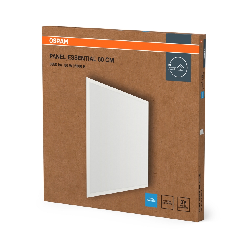 Osram - Pannello LED per controsoffitto ESSENTIAL LED/36W/230V 6500K 59,6x59,6 cm bianco
