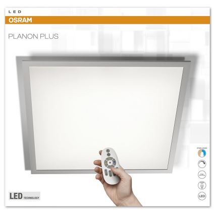 Osram - Pannello LED dimmerabile PLANON PLUS LED/30W/230/12V + telecomando 60x60