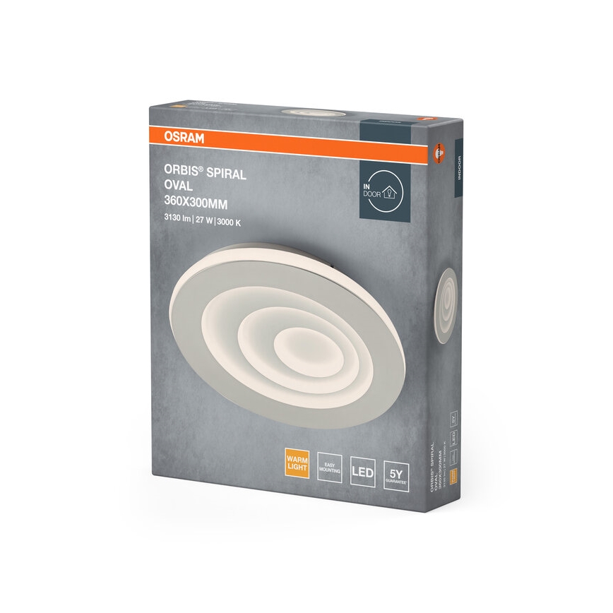 Osram - Plafoniera a LED ORBIS SPIRAL LED/27W/230V