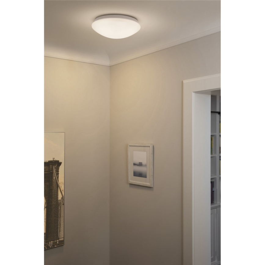 Osram - Plafoniera CEILING ESSENTIAL 2xE27/25W/230V Ø 35 cm bianca