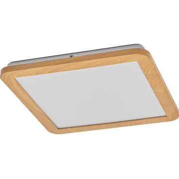 Osram - Plafoniera da bagno LED ORBIS DISC LED/22W/230V 3000/4000K 30x30 cm IP44 marrone