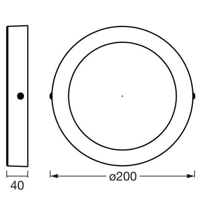 Osram - Plafoniera LED dimmerabile SMART+ DOWNLIGHT LED/12W/230V Ø 20 cm 3000-6500K Wi-Fi