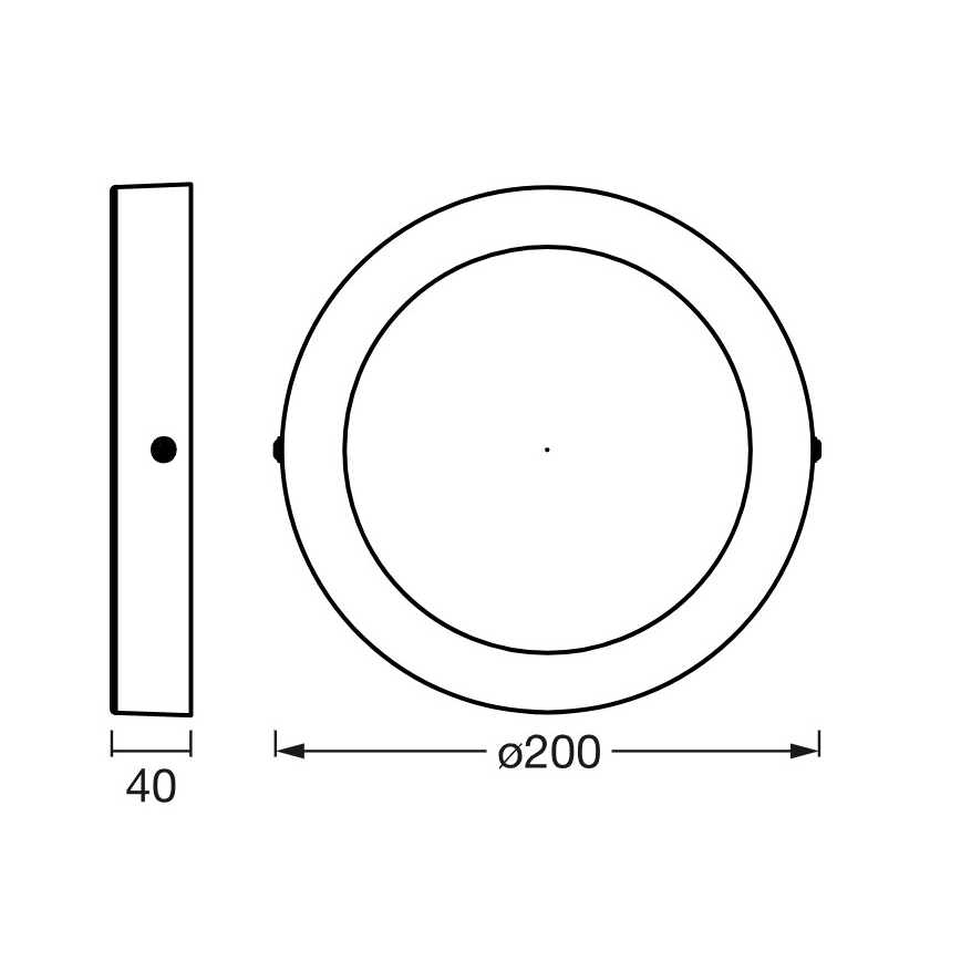 Osram - Plafoniera LED dimmerabile SMART+ DOWNLIGHT LED/12W/230V Ø 20 cm 3000-6500K Wi-Fi