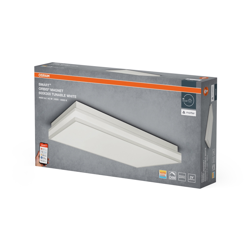 Osram - Plafoniera LED dimmerabile SMART+ MAGNET LED/42W/230V 30x60 cm 3000-6500K Wi-Fi