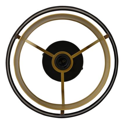 Osram - Plafoniera DECOR HORNET 1xE27/10W/230V Ø 30 cm nero/oro