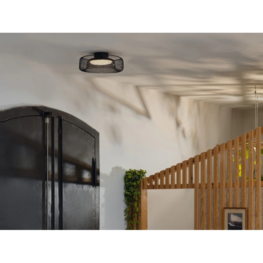 Osram - Plafoniera DECOR MESH LED, 18,5 W / 230 V, Ø 30 cm, nera