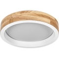 Osram - Plafoniera dimmerabile a LED MARIANO LED/16W/230V Ø 31 cm rovere/bianco