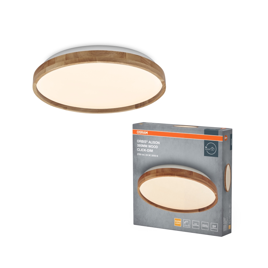 Osram - Plafoniera LED dimmerabile ORBIS ALISON LED/24W/230V Ø 39,5 cm beige