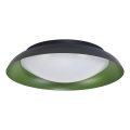 Osram - Plafoniera dimmerabile a LED ORBIS PLATE LED/35W/230V Ø 43 cm verde/nero