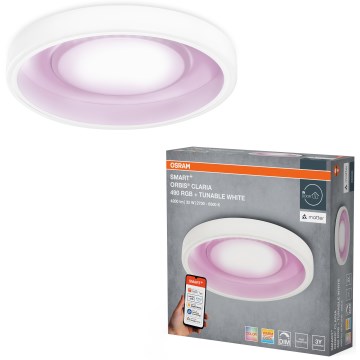 Osram- Plafoniera dimmerabile a LED RGBW SMART+ CLARIA LED/32W/230V Ø 49 cm 2700-6500K Wi-Fi