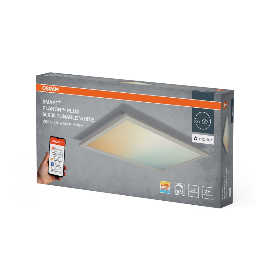 Osram - Plafoniera LED dimmerabile SMART+ PLANON LED/22W/230V 60x30 cm 3000-6500K Wi-Fi