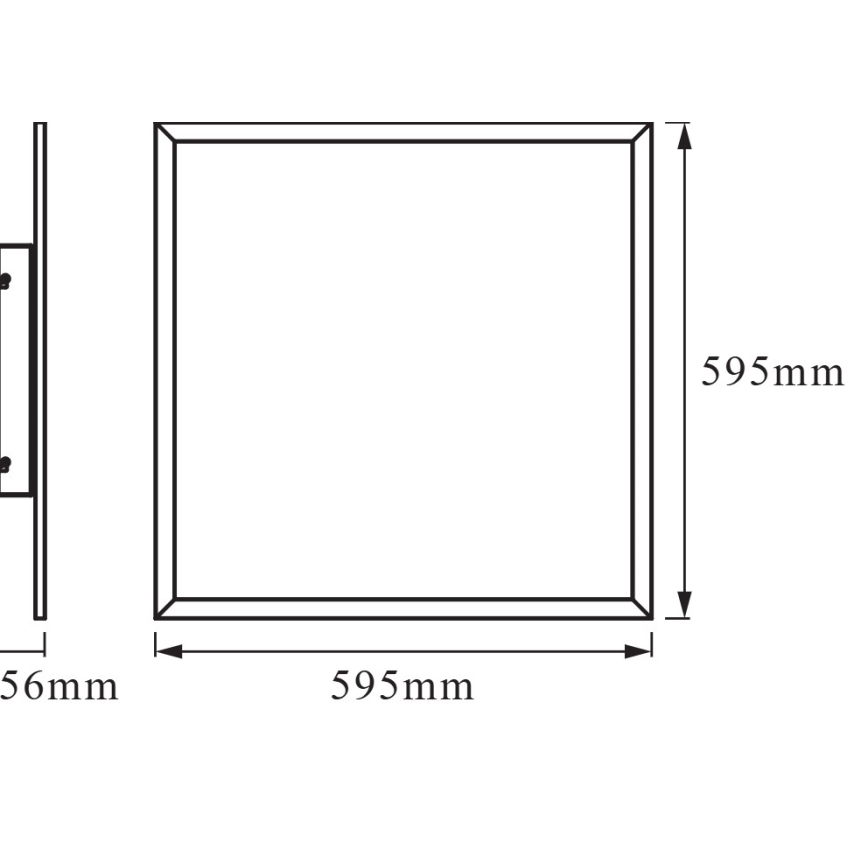 Osram - Plafoniera dimmerabile SMART+ PLANON LED/36W/230V 60x60 cm 3000-6500K Wi-Fi