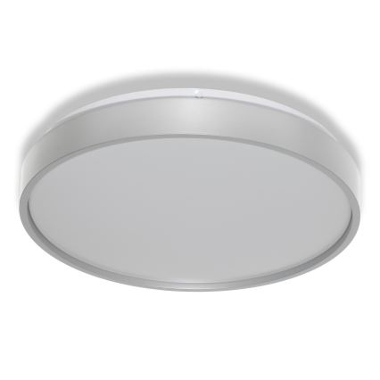Osram - Plafoniera LED con sensore crepuscolare CEILING LUXO LED/18W/230V Ø 32 cm argento