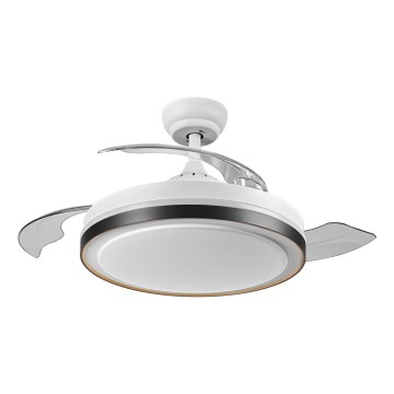 Osram - Plafoniera LED con ventilatore CEILING FAN LED/66W/230V 3000/4000/6500K, bianco, con telecomando