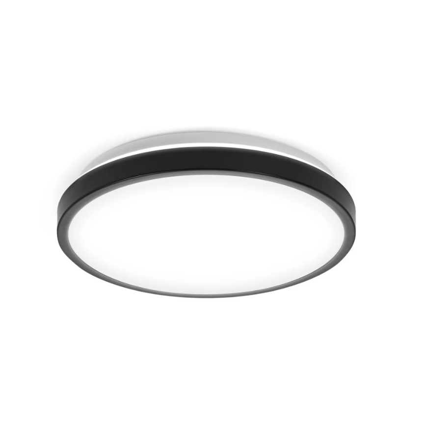 Osram - Plafoniera da soffitto per bagno DISC LED/18W/230V 3000/4000K Ø 30 cm IP44 nero