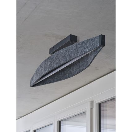 Osram - Plafoniera LED da soffitto DECOR FLAT LED/23W/230V grigio