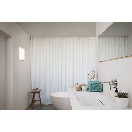 Osram - Plafoniera da soffitto per il bagno a LED ORBIS DISC LED/22W/230V 3000/4000K 30x30 cm IP44 bianca