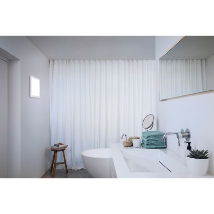 Osram - Plafoniera da soffitto per il bagno a LED ORBIS DISC LED/22W/230V 3000/4000K 30x30 cm IP44 bianca