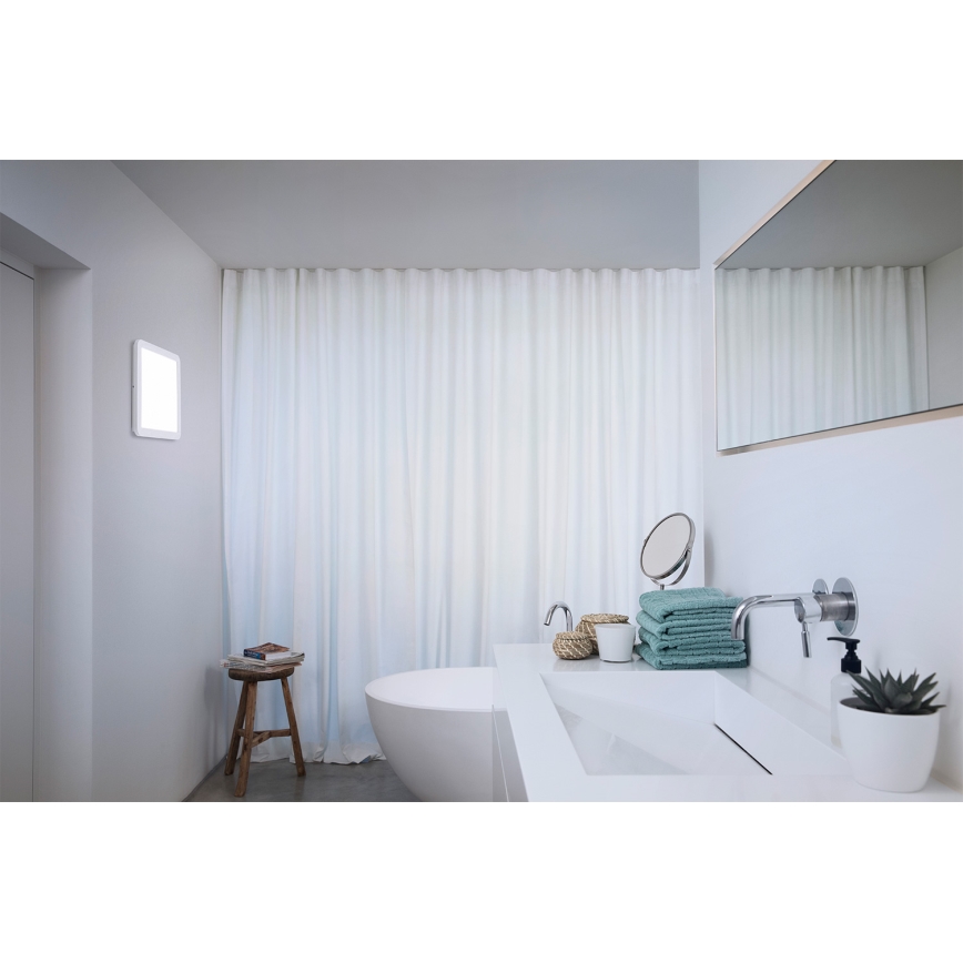 Osram - Plafoniera da soffitto per il bagno a LED ORBIS DISC LED/22W/230V 3000/4000K 30x30 cm IP44 bianca