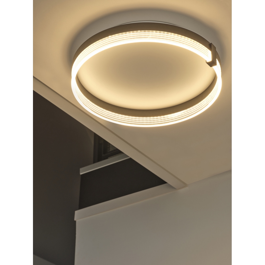 Osram - Plafoniera LED DECOR CIRCLE LED/25W/230V 3000/4000/6500K Ø 40 cm nero/bianco