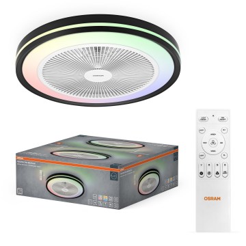 Osram - Plafoniera LED dimmerabile con ventilatore MURLAN LED/26W/230V 3000-6500K + telecomando