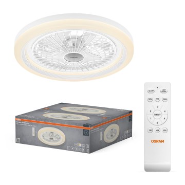 Osram - Plafoniera LED dimmerabile con ventilatore SOLANO LED/26W/230V 3000/4000/6500K + telecomando