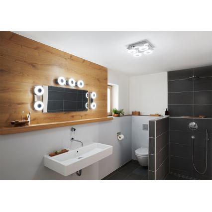 Osram - Plafoniera LED dimmerabile per bagno SMART+ WAVE LED/24W/230V 3000-6500K IP44 Wi-Fi
