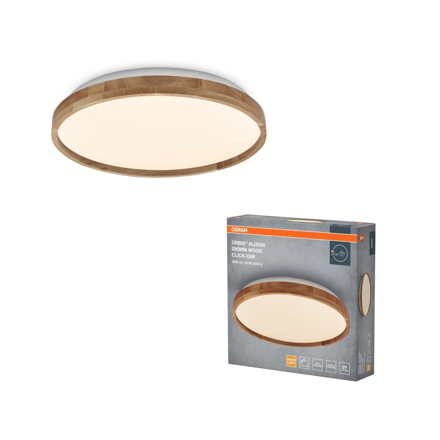 Osram - Plafoniera LED dimmerabile ORBIS ALISON LED/16W/230V diam. 29,5 cm beige