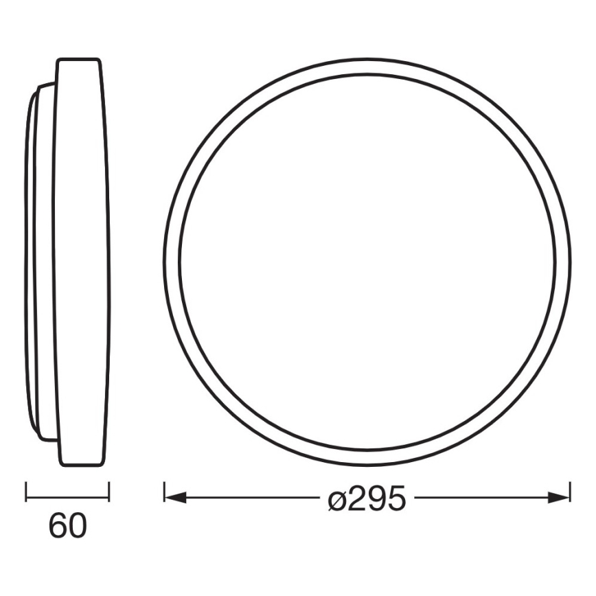 Osram - Plafoniera LED dimmerabile ORBIS ALISON LED/16W/230V diam. 29,5 cm beige
