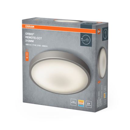 Osram - Plafoniera LED dimmerabile ORBIS LED/17W/230V 2700-6500 Ø 31 cm + telecomando