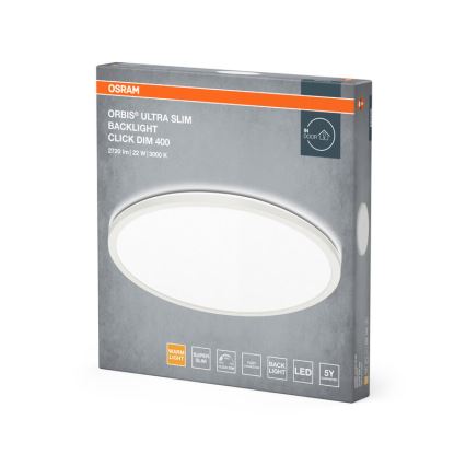 Osram - Plafoniera LED dimmerabile ORBIS LED/22W/230V bianca