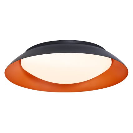 Osram - Plafoniera LED dimmerabile ORBIS PLATE LED/45W/230V Ø 48 cm arancione/nero