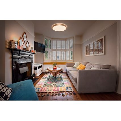 Osram - Plafoniera LED dimmerabile ORBIS WOODBURRY LED/16W/230V Ø 30 cm