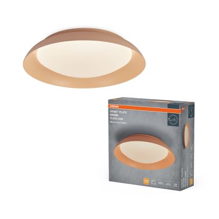Osram - plafoniera dimmerabile a LED PLATE LED/45W/230V Ø 48 cm rosa