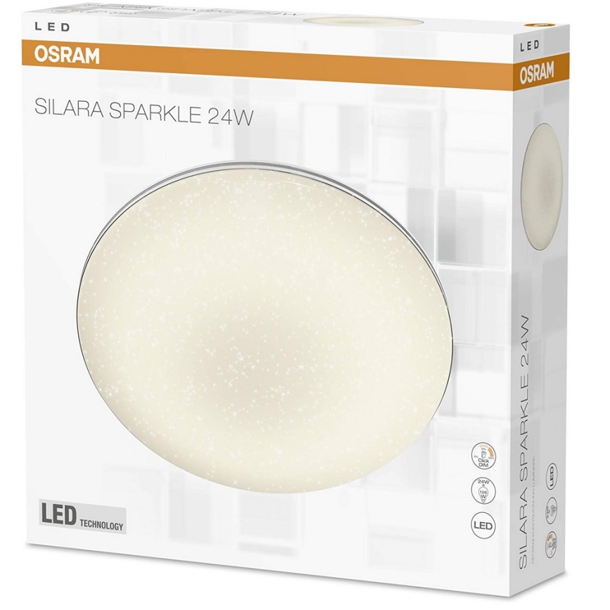 Osram - Plafoniera LED dimmerabile SILARA SPARKLE LED/24W/230V 3000K