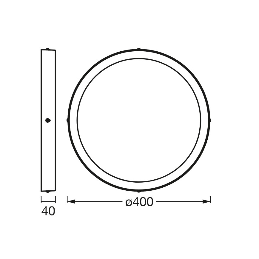 Osram - Plafoniera dimmerabile a LED SMART+ DOWNLIGHT LED/22W/230V Ø 40 cm 3000-6500K Wi-Fi