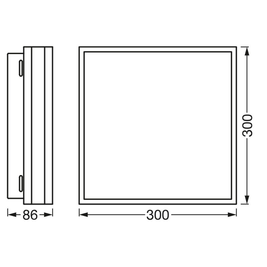 Osram - Plafoniera LED dimmerabile SMART+ MAGNET LED/24W/230V 30x30 cm 3000-6500K Wi-Fi