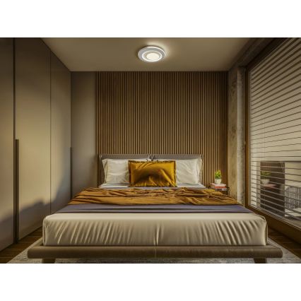 Osram - Plafoniera LED ORBIS SPIRAL LED/27W/230V Ø 40 cm bianca