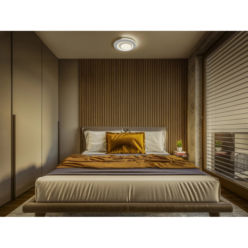 Osram - Plafoniera LED ORBIS SPIRAL LED/27W/230V Ø 40 cm bianca