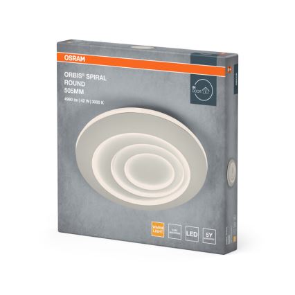 Osram - Plafoniera LED ORBIS SPIRAL LED/42W/230V Ø 50,5 cm