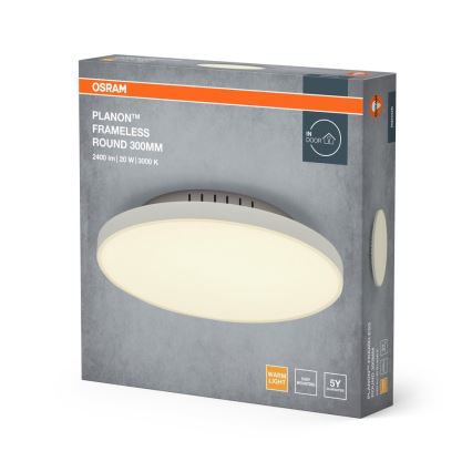Osram - Plafoniera LED PLANON LED/20W/230V 3000K Ø 30 cm bianca