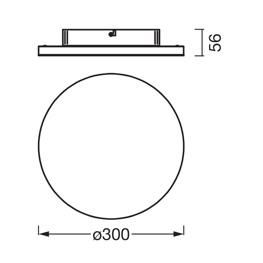 Osram - Plafoniera LED PLANON LED/20W/230V 3000K Ø 30 cm bianca
