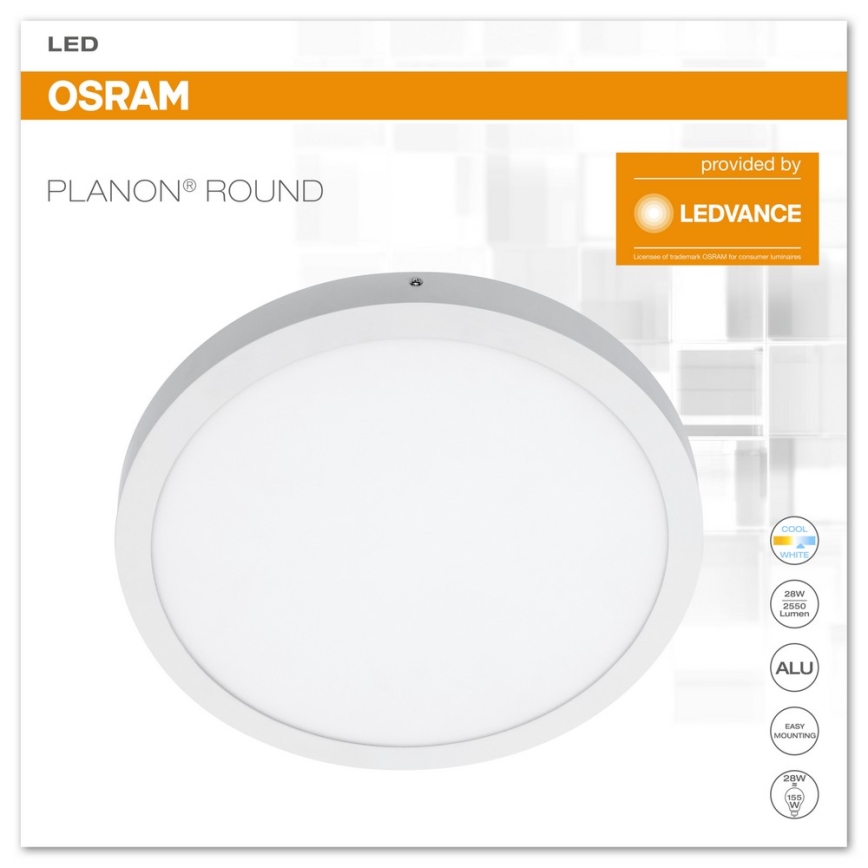 Osram - Plafoniera LED PLANON ROUND LED/28W/230V
