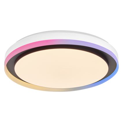Osram - Lampada da soffitto dimmerabile LED RGBW SMART+ MAGIC LED/38W/230V Ø 49 cm nera 2700–6500K Wi‑Fi
