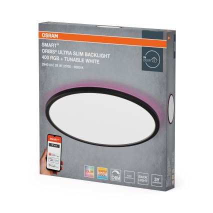Osram - LED RGBW Plafoniera dimmerabile SMART+ ORBIS LED/25W/230V 2700-6500K Wi-Fi
