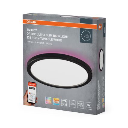 Osram - Plafoniera dimmerabile LED RGBW SMART+ ORBIS LED/19W/230V Ø 23,5 cm 2700-6500K Wi-Fi