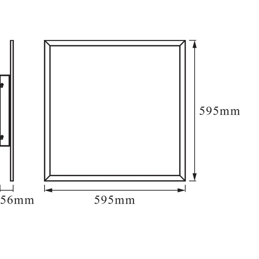 Osram - Plafoniera LED RGBW dimmerabile SMART+ PLANON LED/36W/230V 60x60 cm Wi-Fi